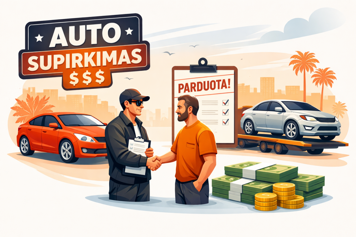 automobilių supirkimas